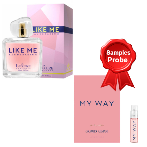 Luxure Like Me, Perfume Sample Spray Armani My Way, 