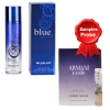 Blue Up Blue Secret Woman - Eau de Parfum for Women 100 ml, Sample Armani Code Woman EDP 1,2 ml