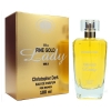 Christopher Dark Fine Gold Lady 100 ml + Perfume Sample Spray Paco Rabanne Lady Million