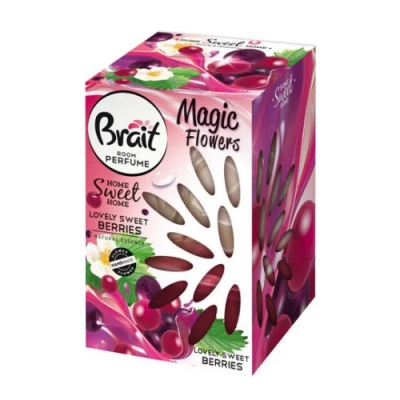 Brait Magic Flowers Lovely Sweet Berries - Air freshener, Decorative flower, 75 ml