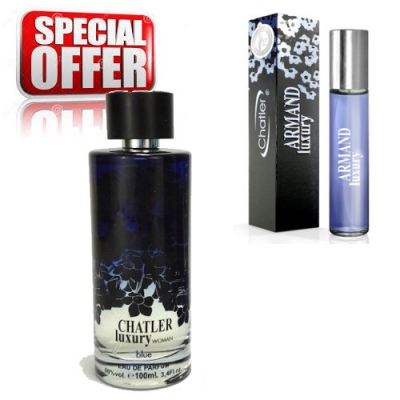 Chatler Luxury Black Woman - Promotional Set, Eau de Parfum 100 ml + Eau de Parfum 30 ml