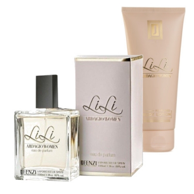 JFenzi Lili Ardagio - Promotional Set for Women, Eau de Parfum 100 ml, Body lotion 200 ml