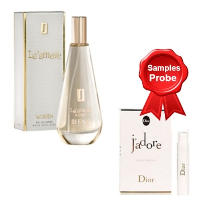 JFenzi La Amore - Eau de Parfum for Women 100 ml,  Perfume Sample Spray Dior Jadore