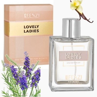 JFenzi Lovely Ladies - Eau de Parfum for Women 100 ml