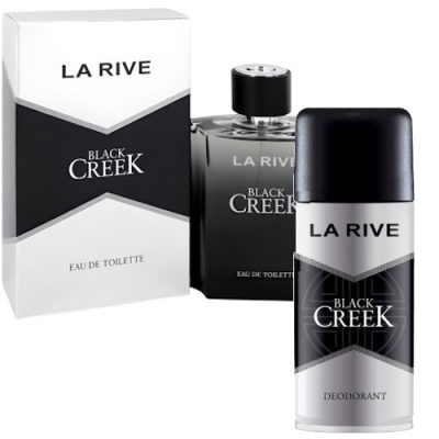 La Rive Black Creek - Special offer. Eau de Toilette 100 ml, Deodorant 150 ml