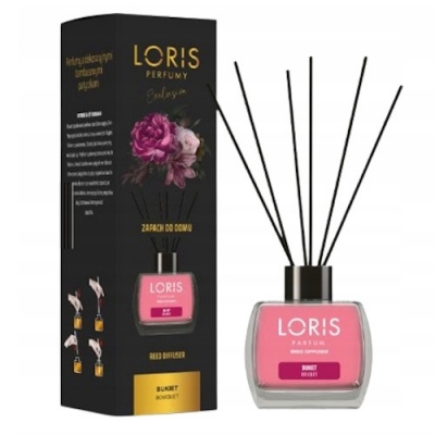 Loris Bouquet of flowers - Home Reed Diffuser, 120 ml