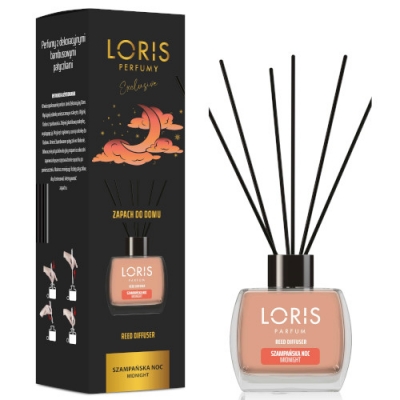 Loris Champagne Night - Home Reed Diffuser, 120 ml